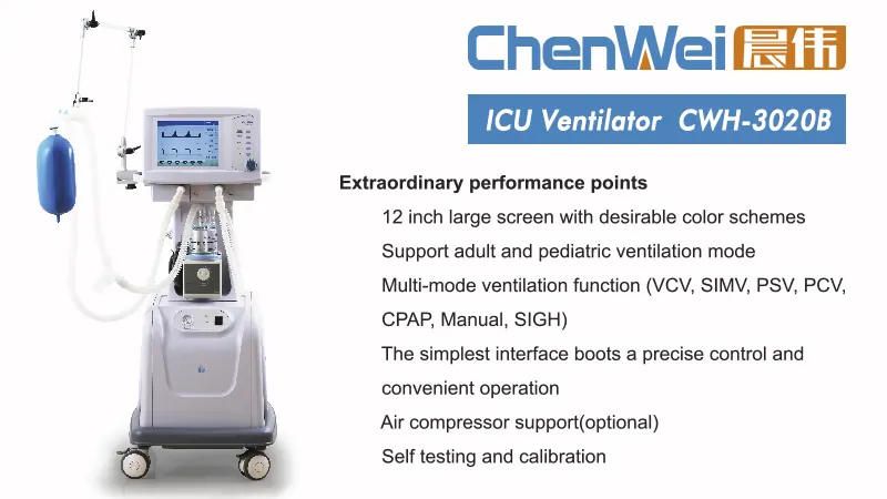 Аппарат ИВЛ CWH-3020B