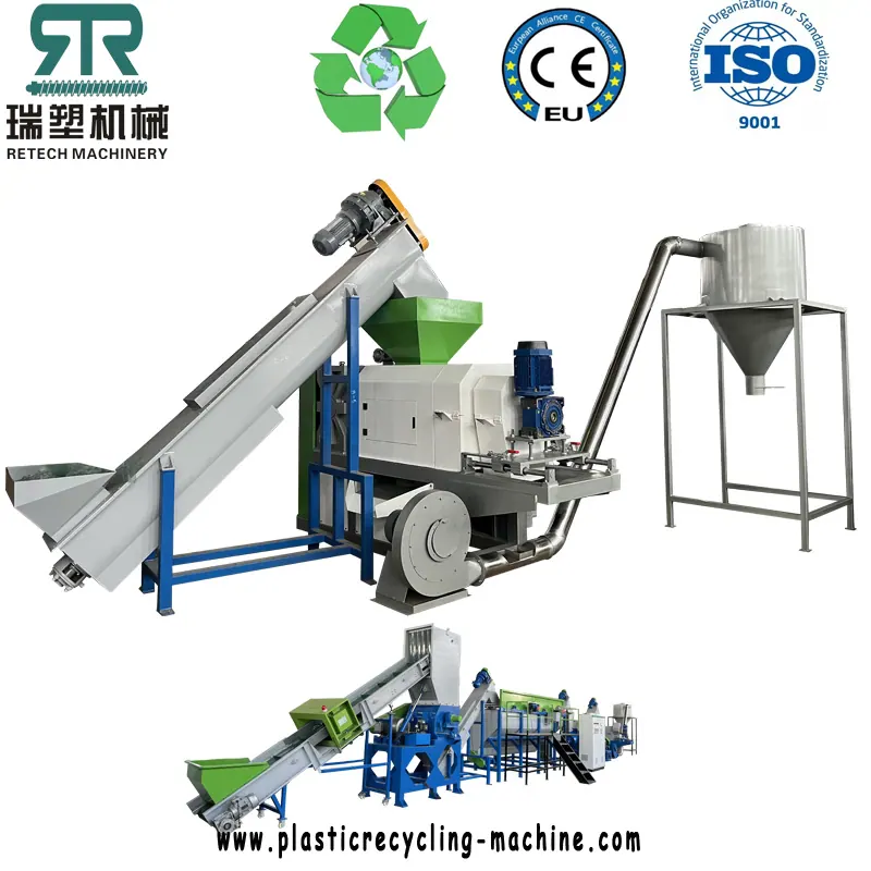 Машина для переработки пластика TSD300~1000 TSP300~1000
