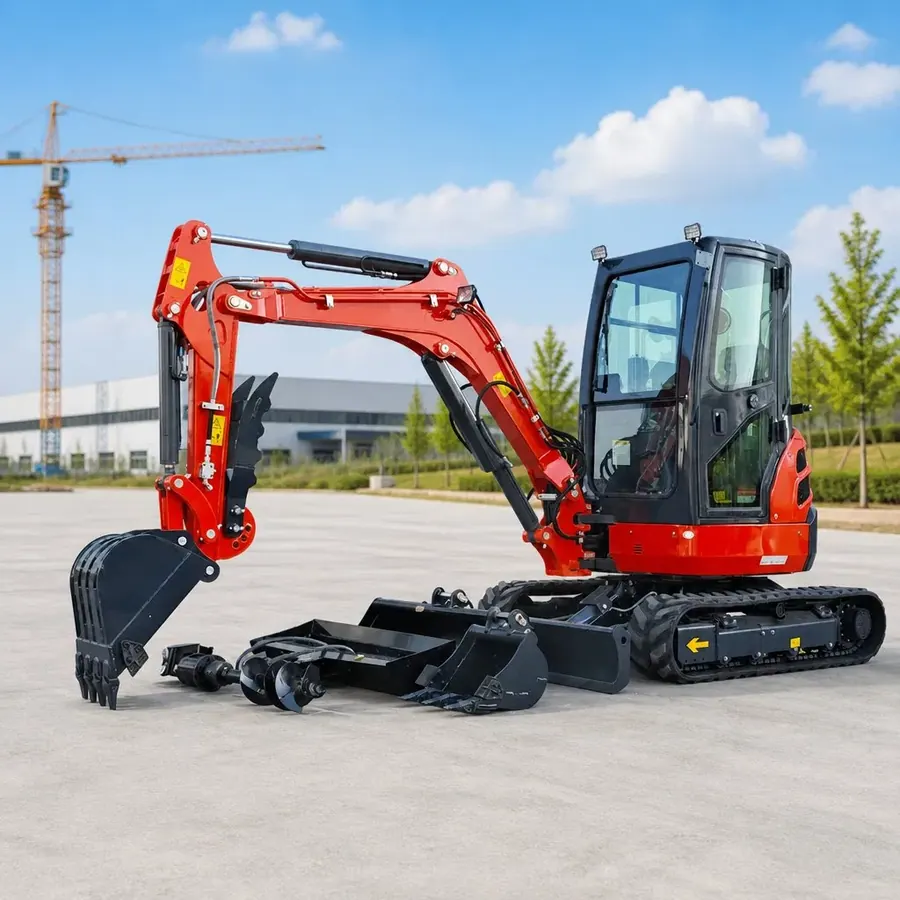 Экскаватор HS-25T, 1 т (гусеничный экскаватор) (Шаньдун, вариант 2)