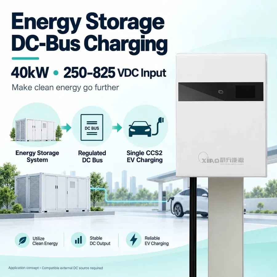 Зарядная станция CCS2, 40 кВт