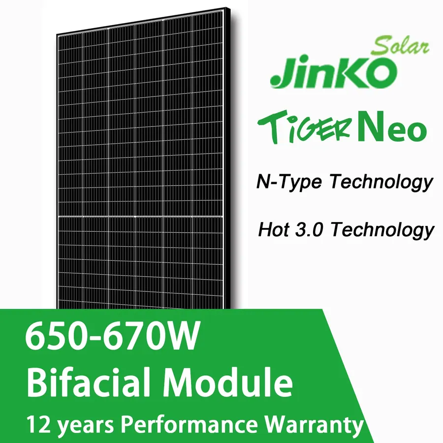 Солнечная панель jinko650-670W