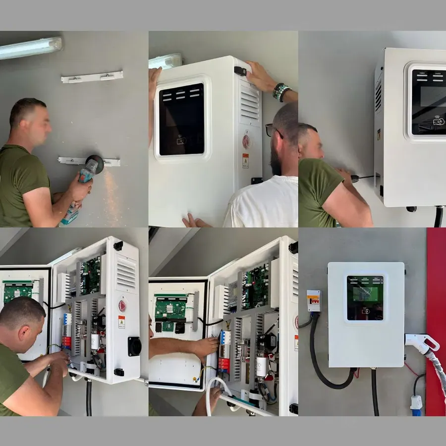 Зарядная станция CCS2, 15 кВт
