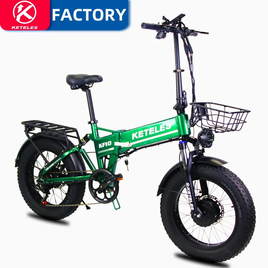 Электровелосипед KF10 Green