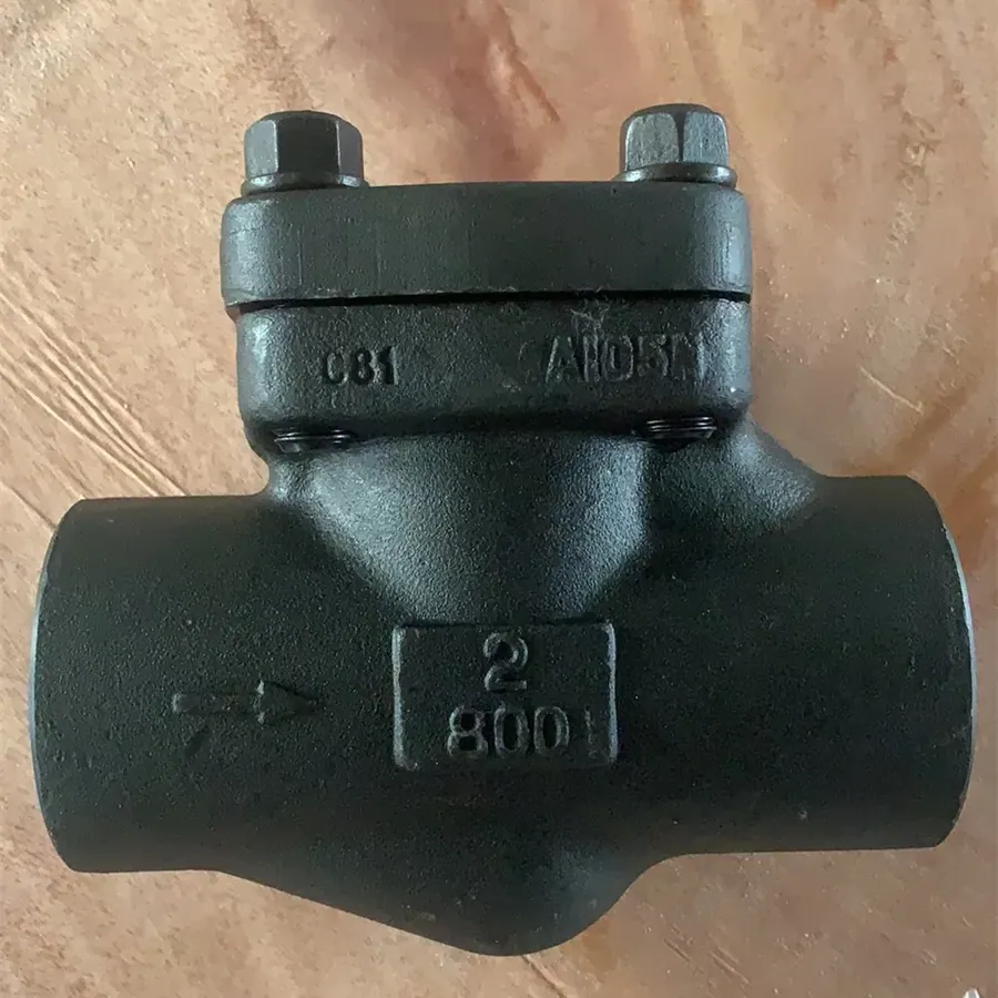 Обратный клапан Forged steel check valve