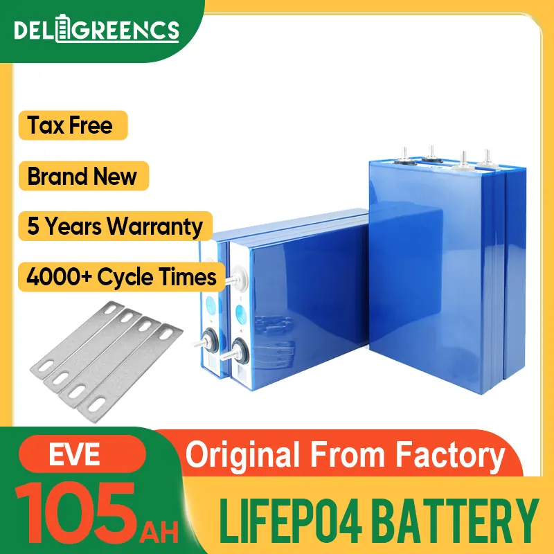 Литиевый аккумулятор LiFePO4 EVE 105AH
