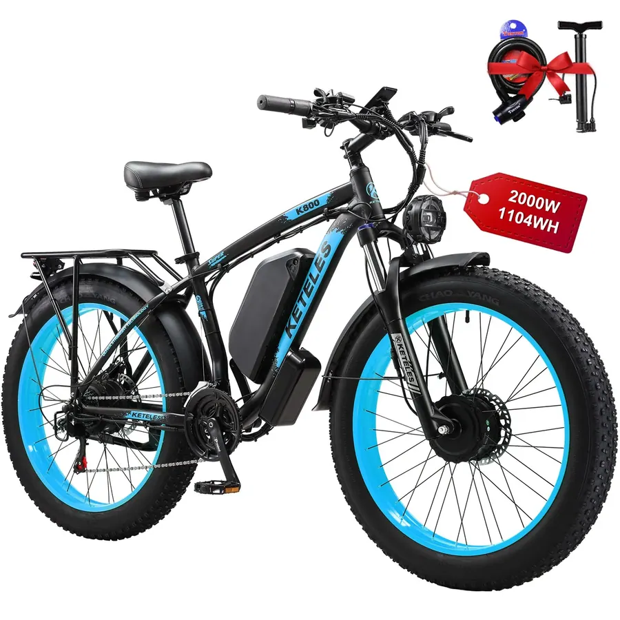 Электровелосипед K800 Dual Motor