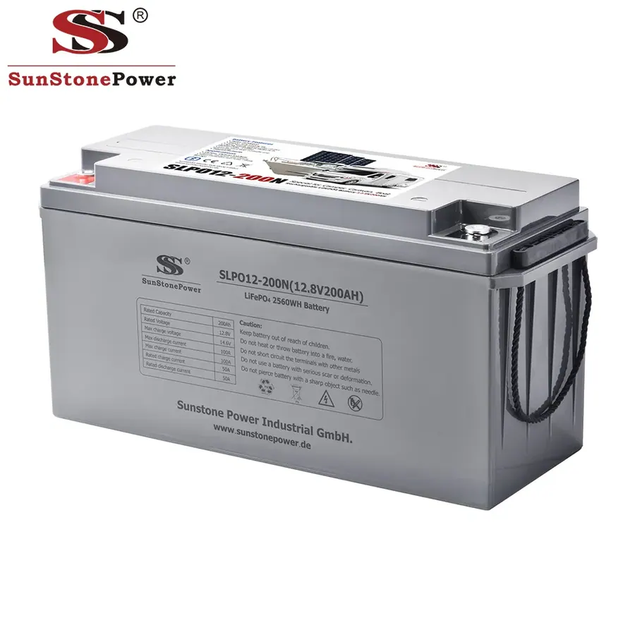 Литиевый аккумулятор LiFePO4 SLPO12-200N