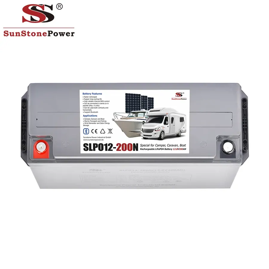 Литиевый аккумулятор LiFePO4 SLPO12-200N