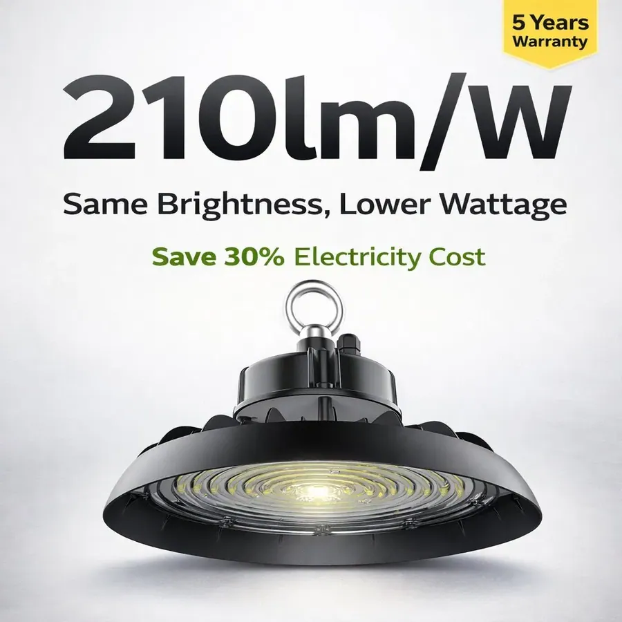 Промышленный светильник WS-UFO- HL150W-H