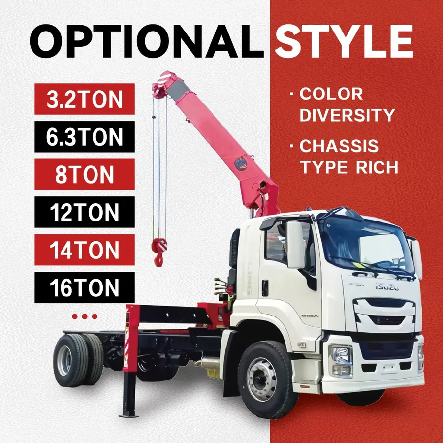 Кран-манипулятор 14T Truck Mounted Crane