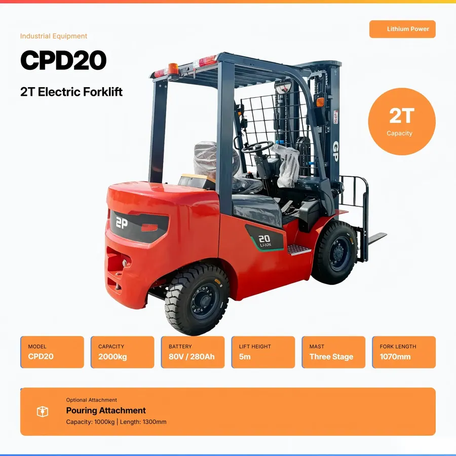 Электропогрузчик CPD20